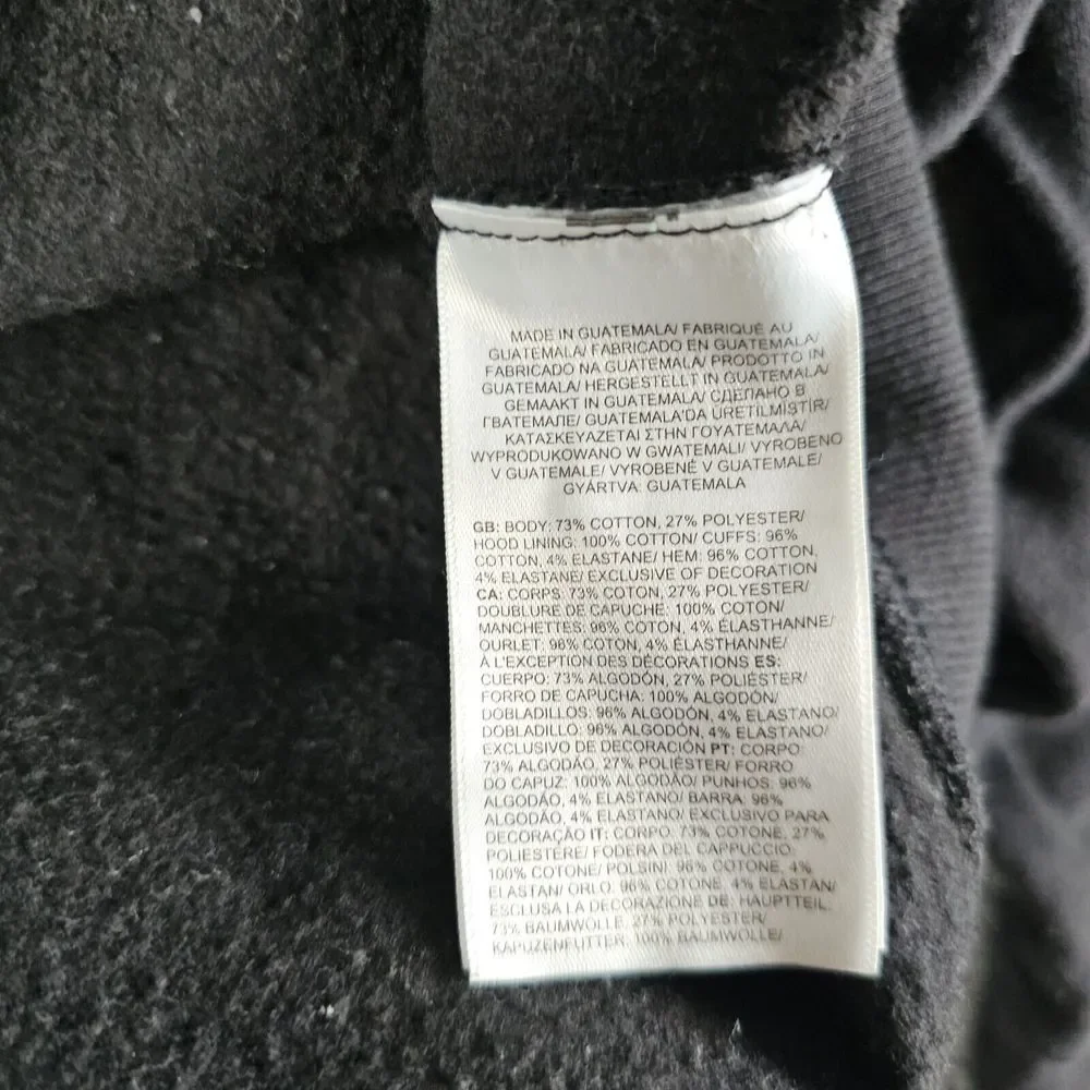 The North Face Men's‎ S Graphic Injection Hoodie TNF Black Half Dome Logo